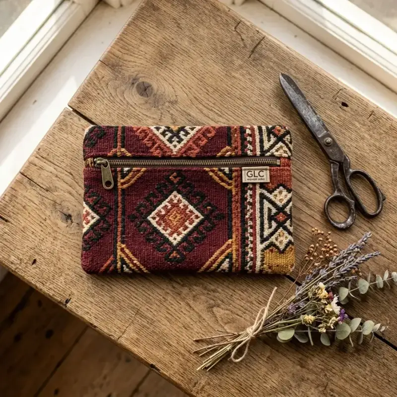 GLC Tasarım Kilim Dokuma Çanta