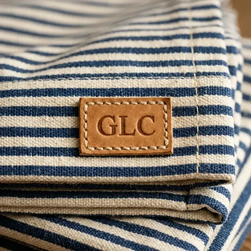 GLC Tasarım Dokuma ve Logo Detayı